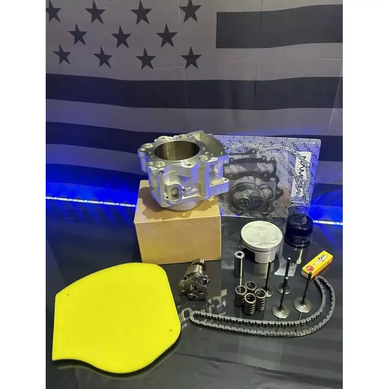 14-15 Yamaha Grizzly 700 Top End Rebuild Kit- Cylinder Piston Valves