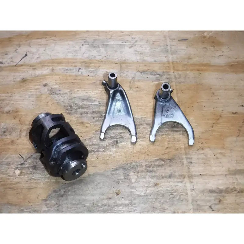 Yz250f Transmission Drum Forks Rods Linkage 2002