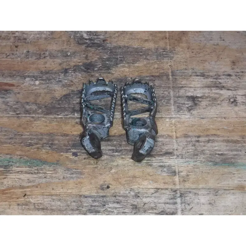 Kx125 Foot Pegs Foot Rests Frame Fitting Boot Pedals 1994