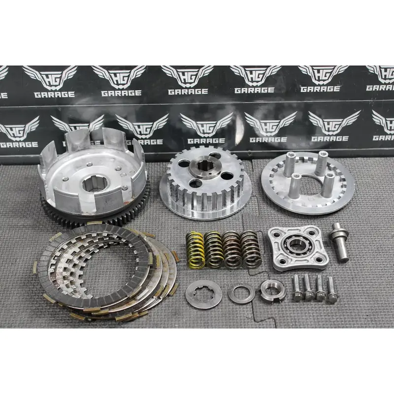 2002 HONDA XR200R OEM COMPLETE CLUTCH W PLATES BASKET HUB 22100-437-020 22121-KC
