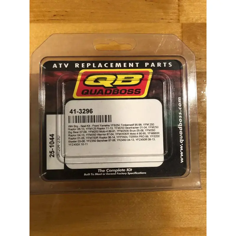 QUADBOSS QB WHEEL BEARING SEAL KIT 413296 YAMAHA RAPTOR BANSHEE BLASTER WARRIOR