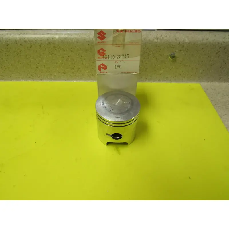 SUZUKI -12110-28745- PISTON - DOES NOT INCLUDE RINGS/WRIST CLIP -  N.O.S.