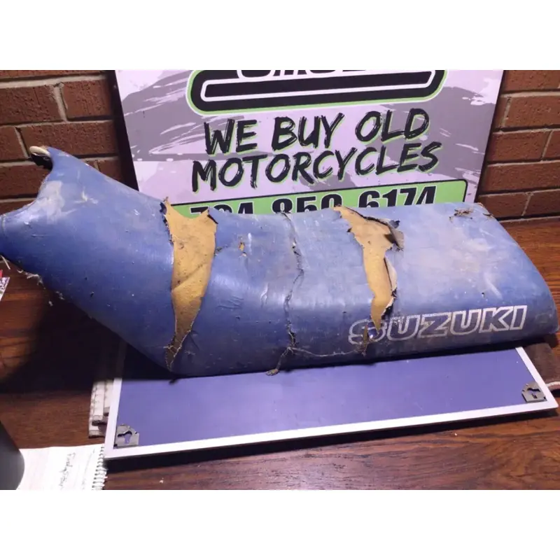 1985 - 1988 SUZUKI LT230S LT230 OEM SEAT PAN NEEDS RECOVERED