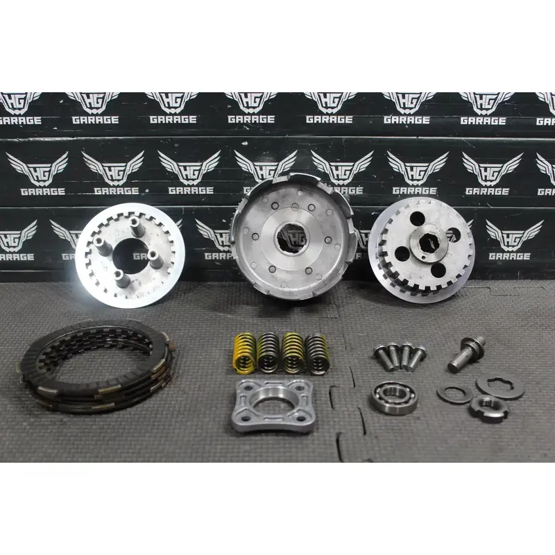 1990 HONDA XR200R OEM COMPLETE CLUTCH W PLATES BASKET HUB 22100-437-020 22121-10