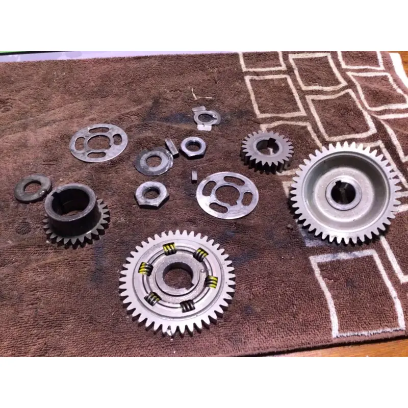 1999 Yamaha Warrior 350 01 Crank Shaft and Counter Balancer Gears