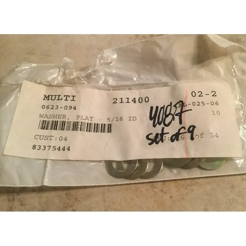 ARCTIC CAT OEM SNOWMOBILE 5/16 ID Flat Washer 1992-2018 Z 370 ZRT 600 SET OF 9