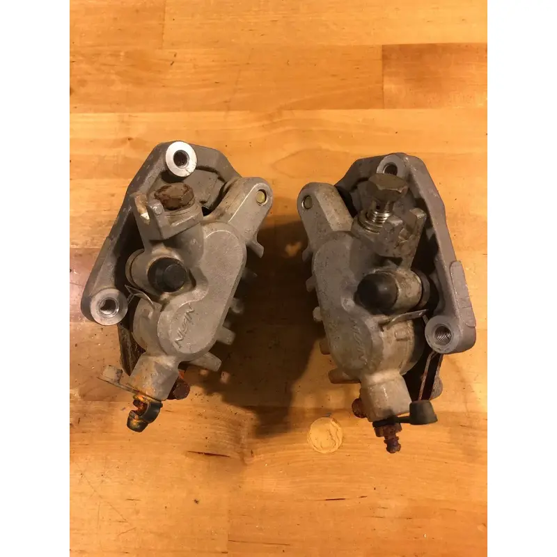 04-14 HONDA TRX450R TRX450ER FRONT BRAKE CALIPERS RIGHT LEFT OEM TRX 450R 450ER