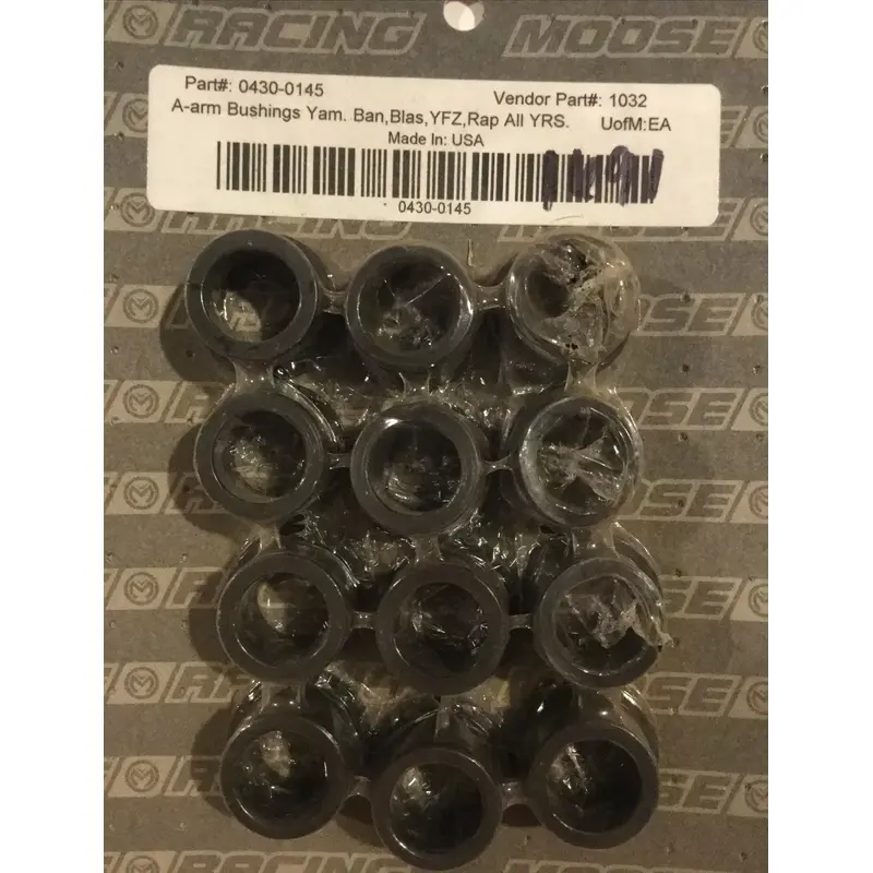 NEW! MOOSE RACING A-ARM BUSHINGS BANSHEE BLASTER RAPTOR YFZ450R FITS ALL YEARS
