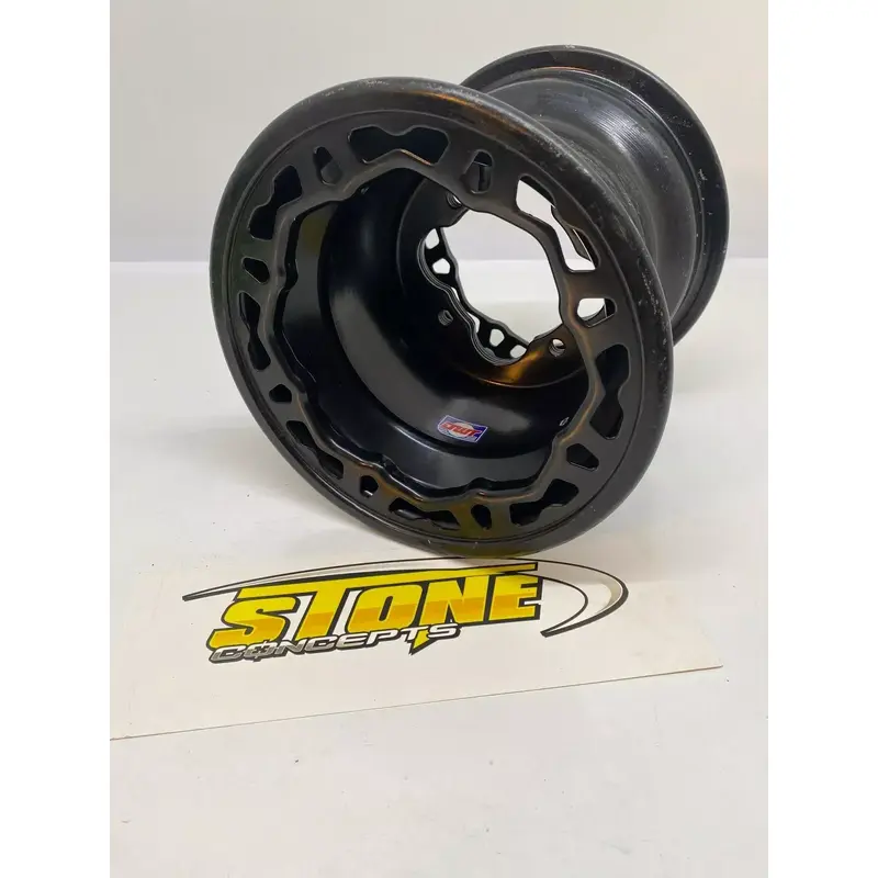 DWT EVO BLACK REAR WHEEL 8" 8X8 4/110 HONDA SUZUKI DOUGLAS