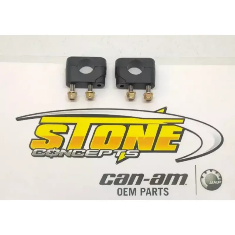 OEM 2022-2024 Can-Am Outlander Renegade Handlebar Bar Mounts Upper Lower Clamps