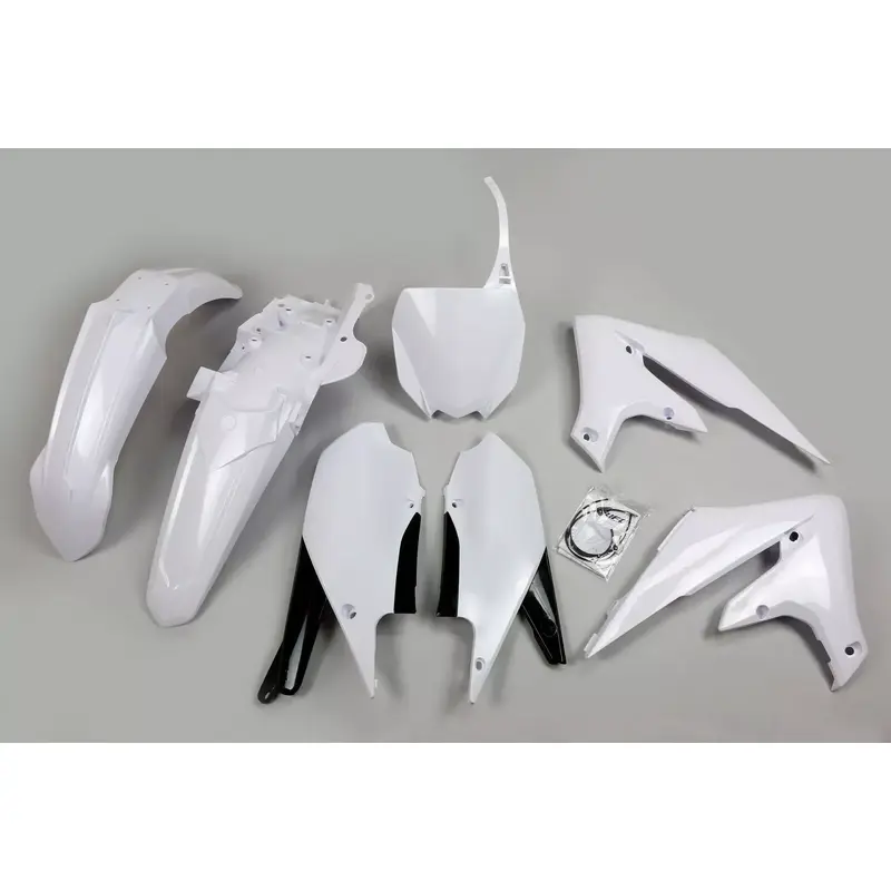 UFO White Plastic Kit for Yamaha: YZ250F (2019-2023), YZ450F (2018-2022)