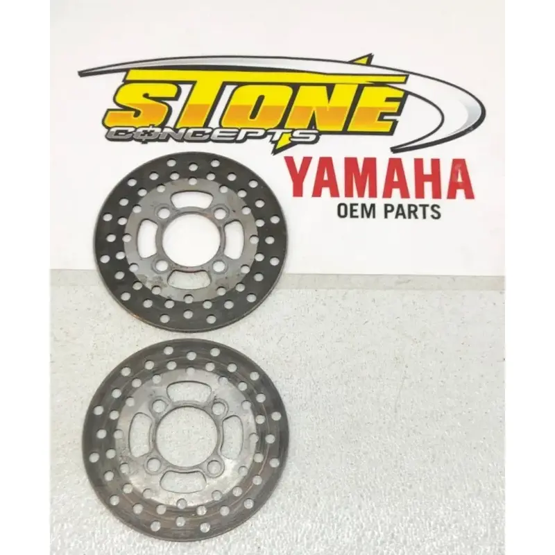 USED YAMAHA OEM DISC BRAKE ROTOR FRONT YFZ450R BLASTER BANSHEE RAPTOR LEFT RIGHT
