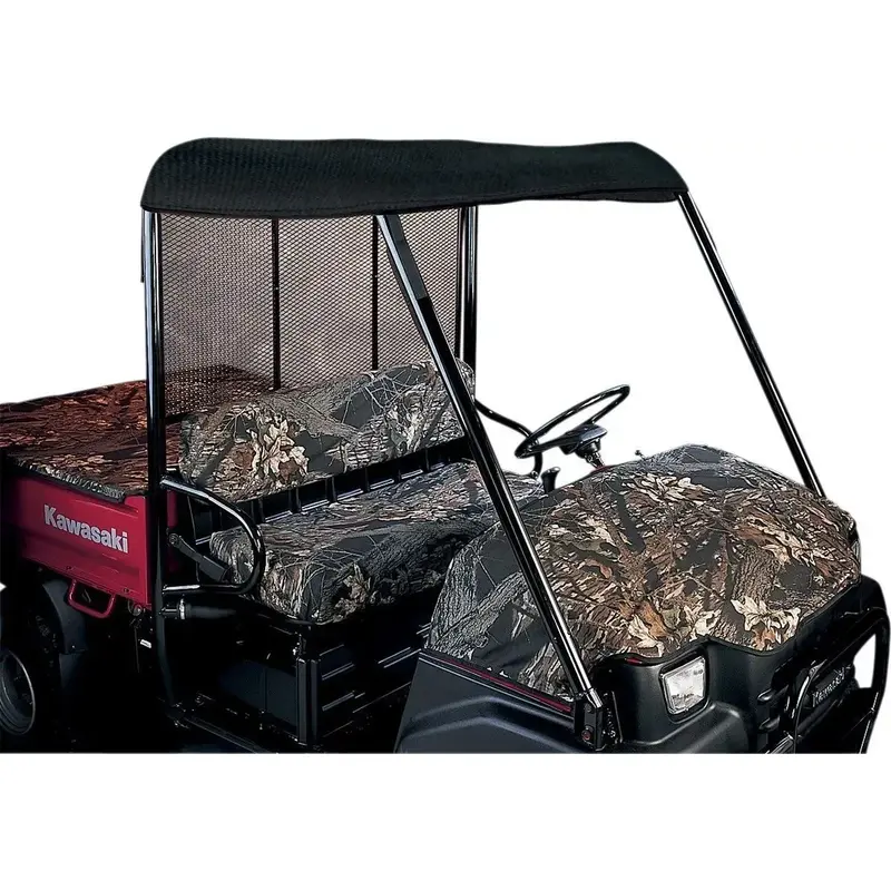 Moose Utility Soft Roof Top Black For Kawasaki Mule 2500 3000 4000 Series