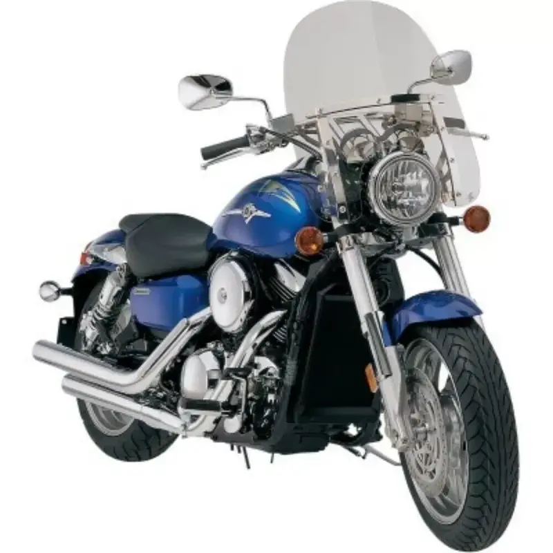 Memphis Shades Memphis Slim 17" Tall Solar Windshield for Motorcycle
