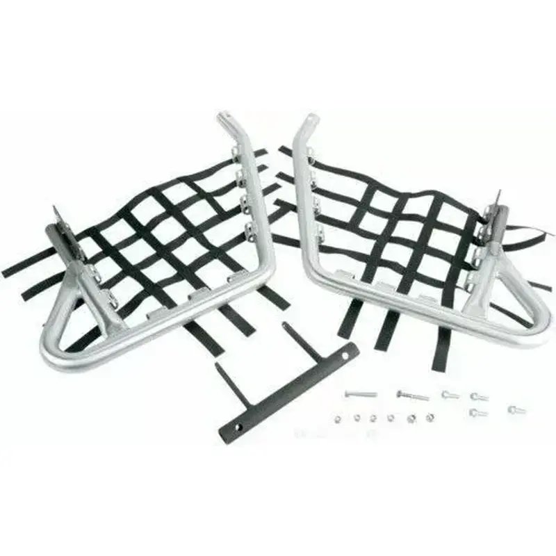 DG Performance Fat Series 1 1/2in. Alloy Nerf Bars Aluminum Bar - Black Web
