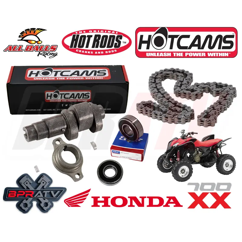 08 09 Honda TRX700XX Stage 3 Hotcam Cam SKF Bearing BPRATV Talon HD Timing Chain