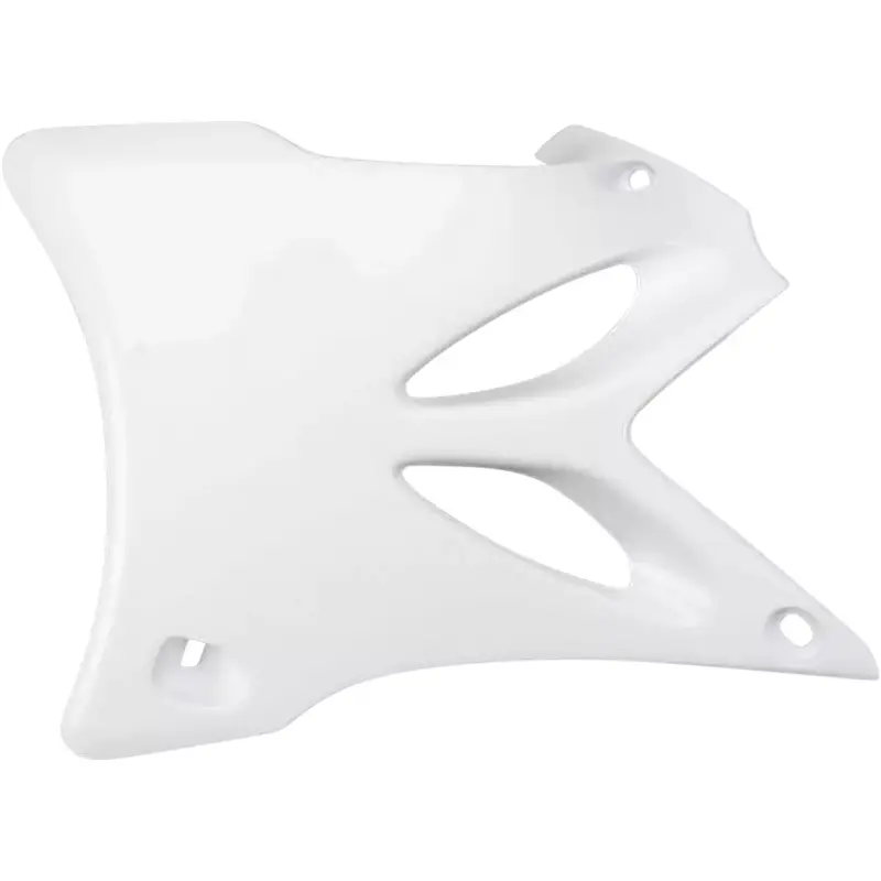 UFO RADIATOR SHROUD YZ85 02-14 WHITE