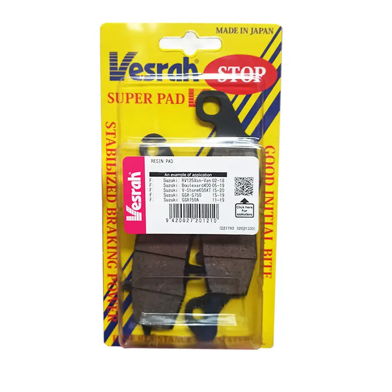 SD341 Ceramic Organic Brake Pads Vesrah