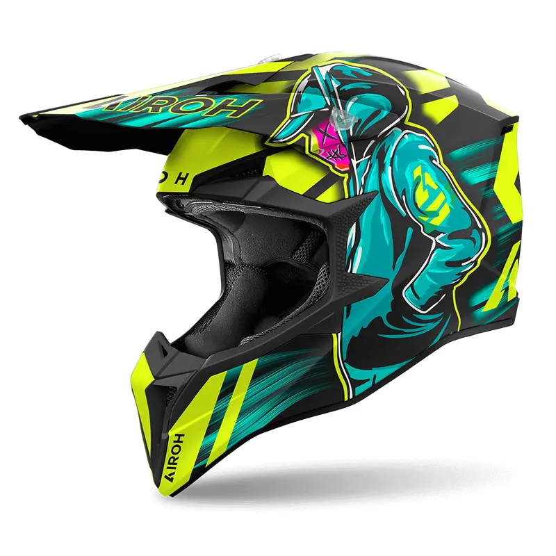 AIROH WRAAP - CYBER YELLOW