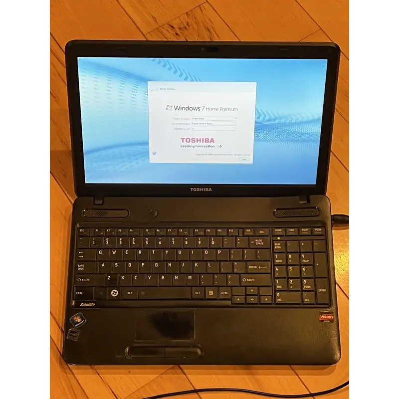 Toshiba Satellite C650D 15.6" Laptop - Working.
