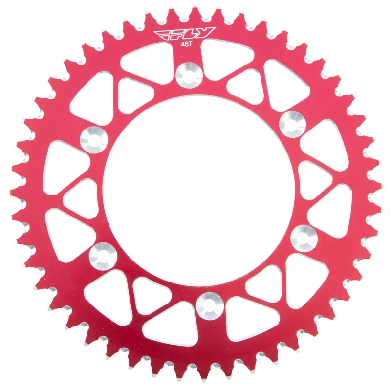 FLY RACING SPROCKET REAR 48T RED 225-48 RED