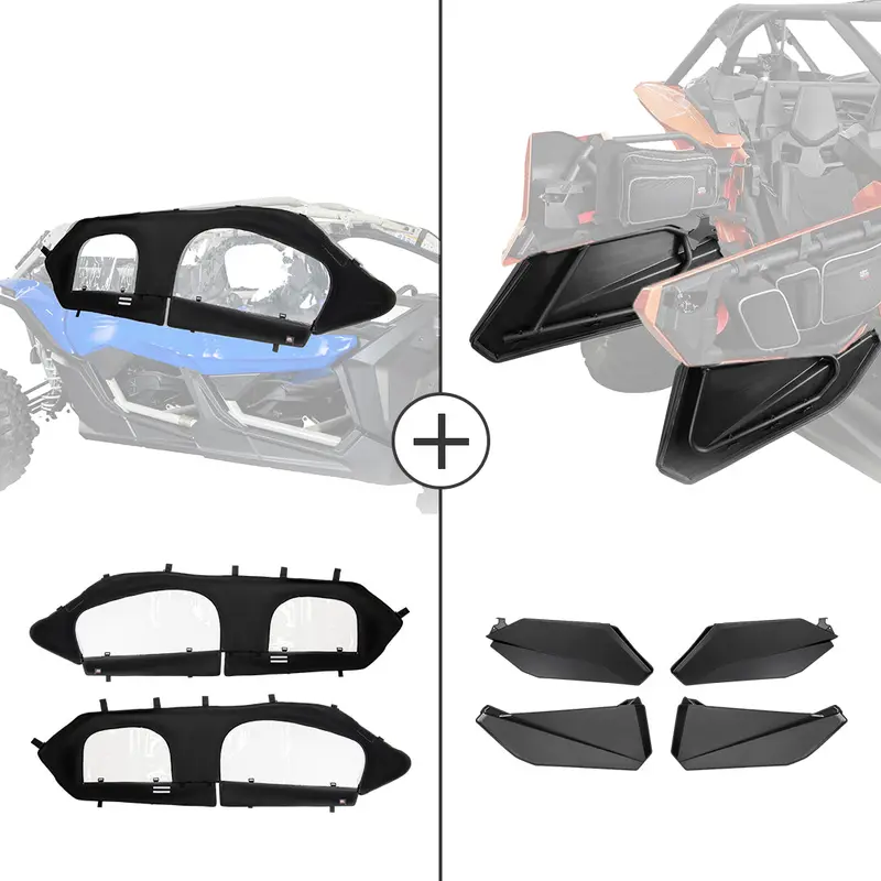 Soft Cab Enclosure and Lower Door Inserts for Can-Am Maverick X3 MAX