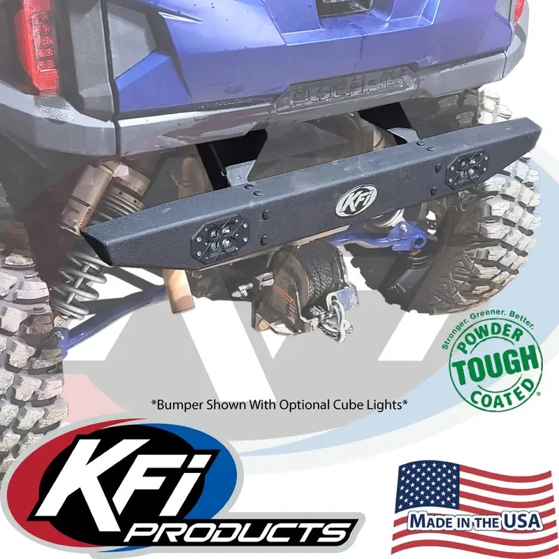 101880 Polaris General Rear Formed Bumper KFI