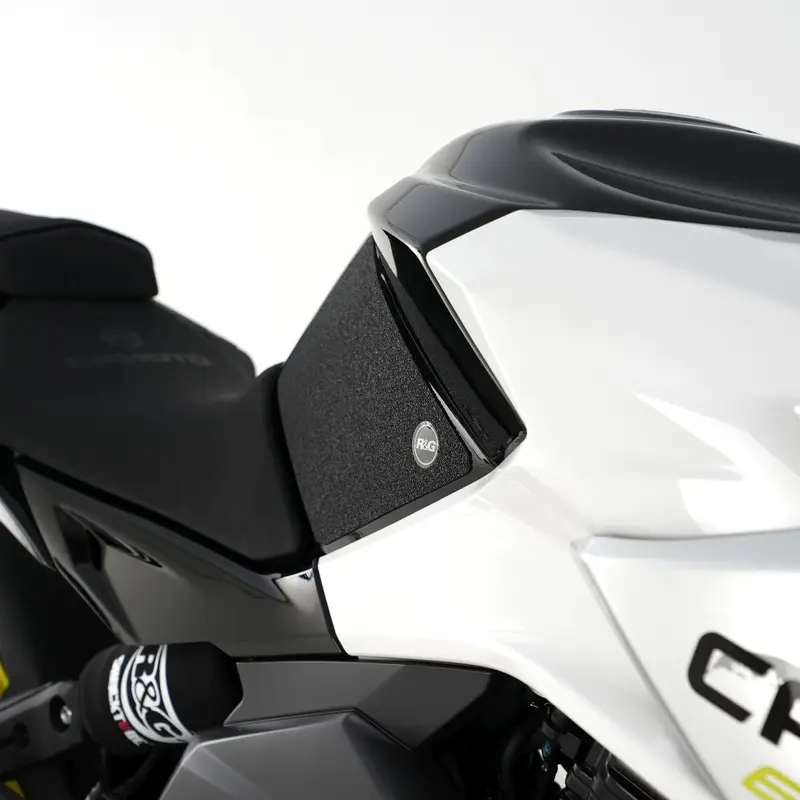 R&G Racing Clear Tank Traction Grips For 2022-2023 CF-Moto 650NK EZRG2806CL