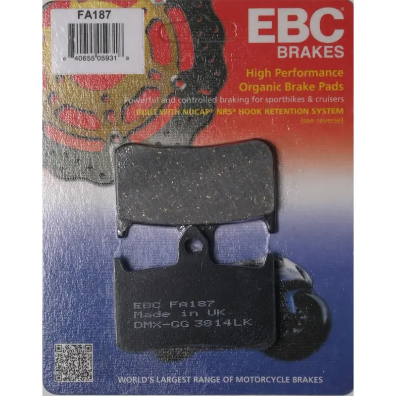 EBC Standard Brake Pads | FA187