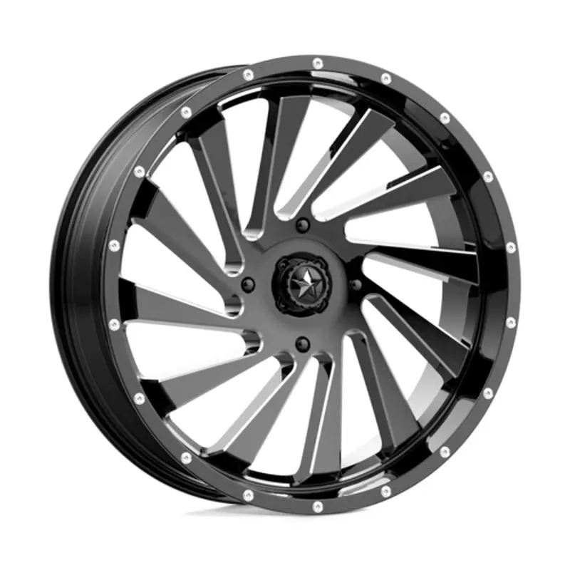 BLADE UTV 22X7 4X156 115 G-BLK-MILL +0