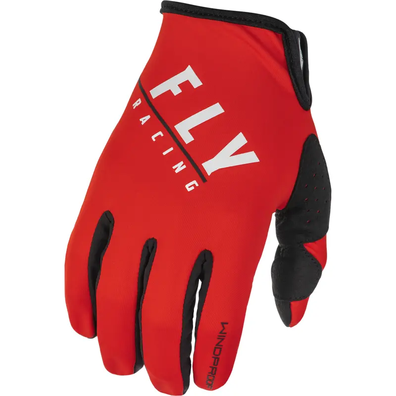 Windproof Gloves Black/Red Sz 11