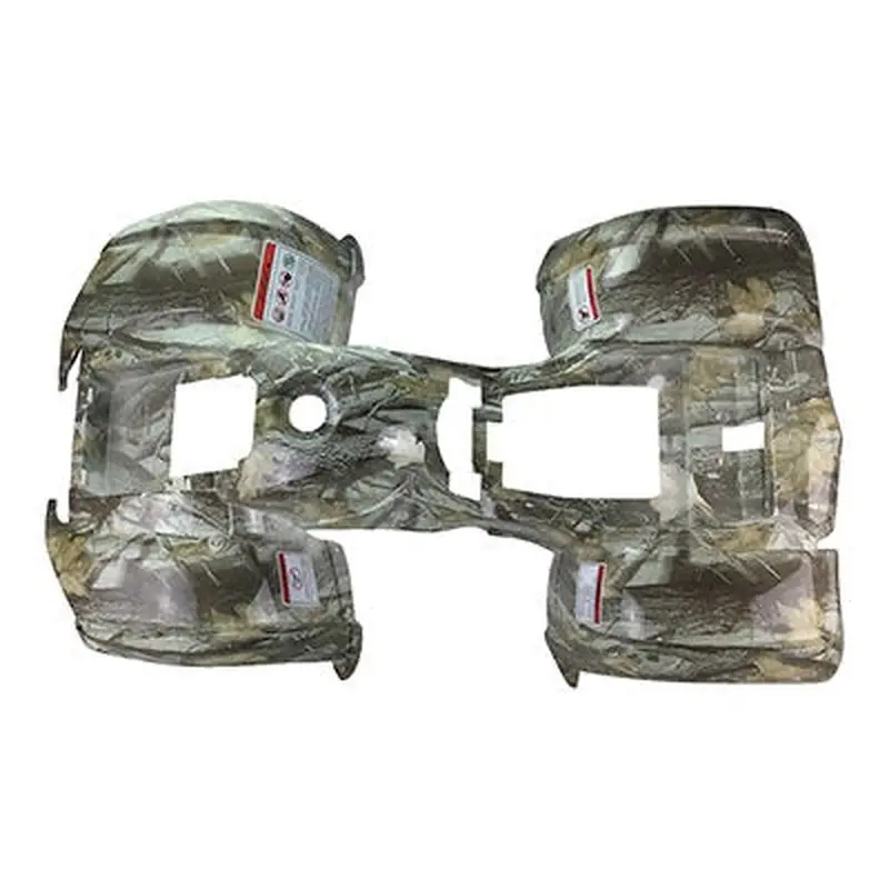 ATV Body Fender Kit - 1 Piece - Green Tree Camo - Tao Tao ATA110D, ATA125D, TFORCE
