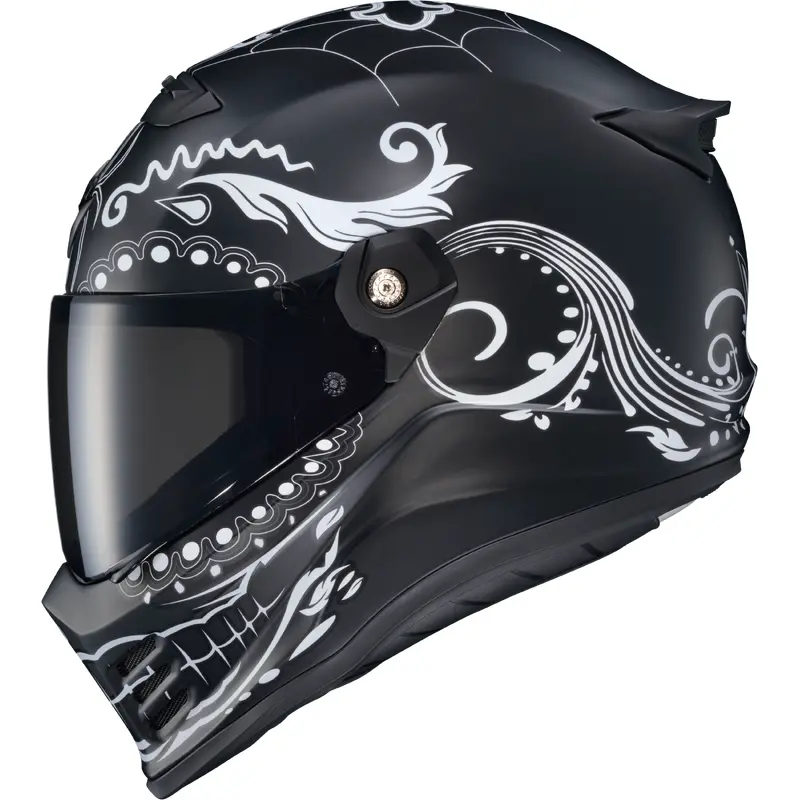 Covert Fx Full Face Helmet El Malo White/Matte Black 2x