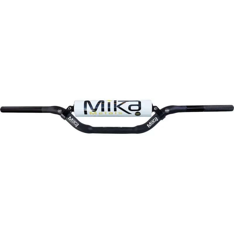 MIKA METALS 7075 PRO SERIES HYBRID HANDLEBAR WHITE 7/8" MKH-11-MIL-WHITE