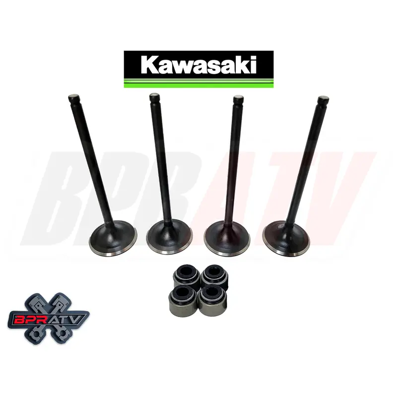 04-06 Kawasaki Prairie 700 KVF700 KVF INTAKE Valves Stem Seals Repair Fix Kit