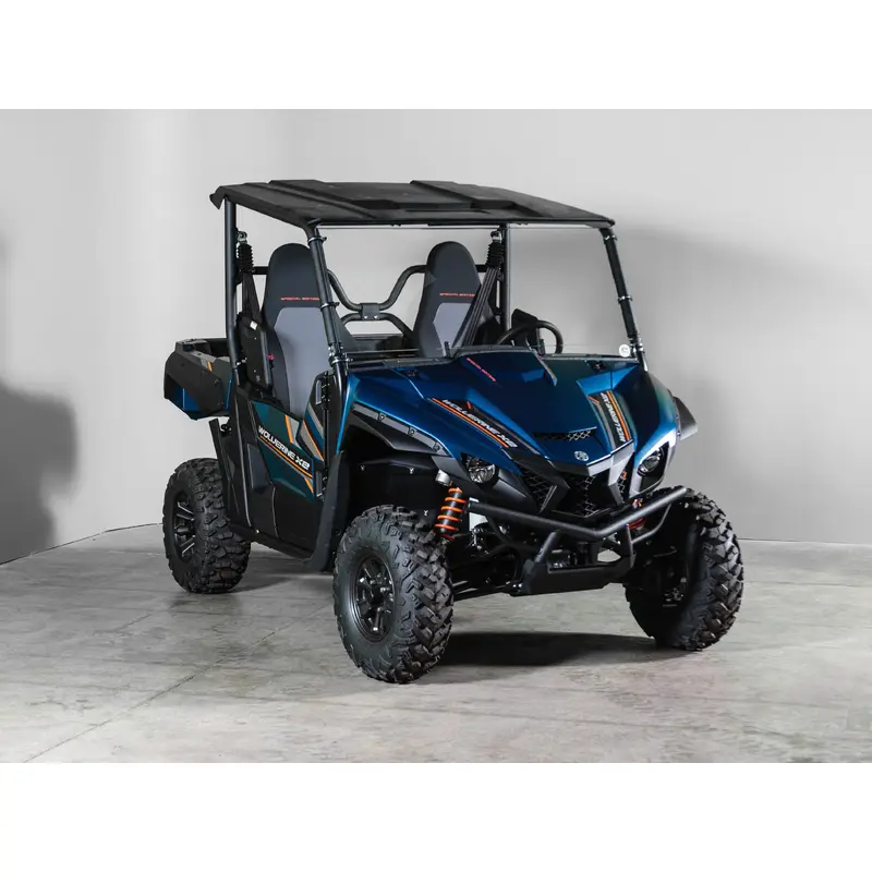 TERRARIDER YAMAHA WOLVERINE X2 (2 & 4 SEATER) FULL UTV WINDSHIELD - SCRATCH RESISTANT 3/16