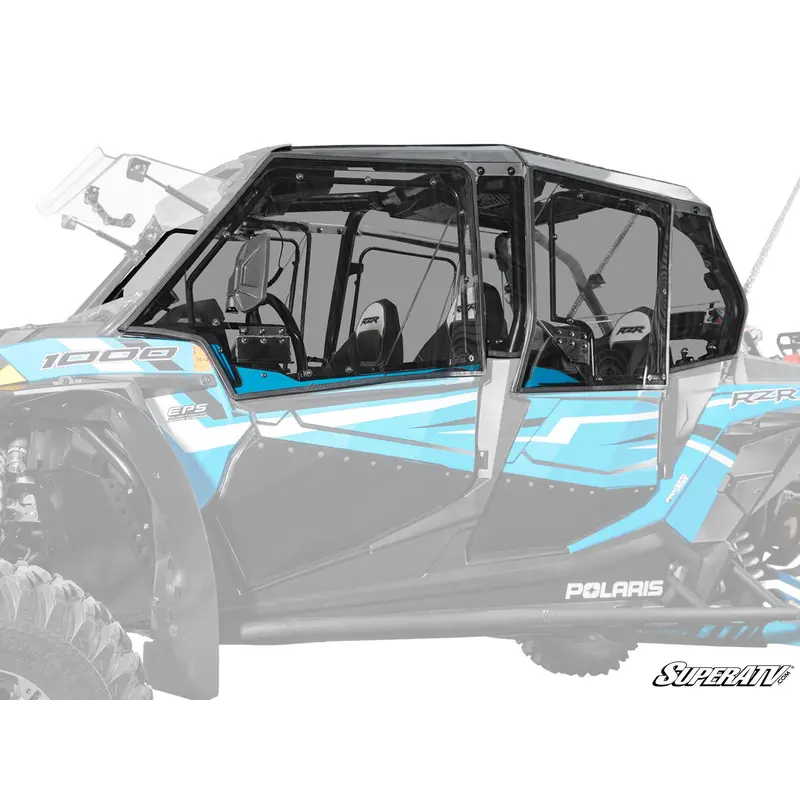 Super ATV POLARIS RZR XP 4 TURBO HARD CAB ENCLOSURE UPPER DOORS