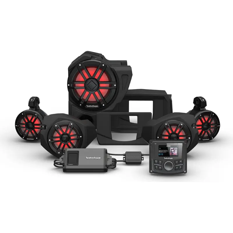 Rockford Fosgate Stage 4 Audio Kit Polaris RZR
