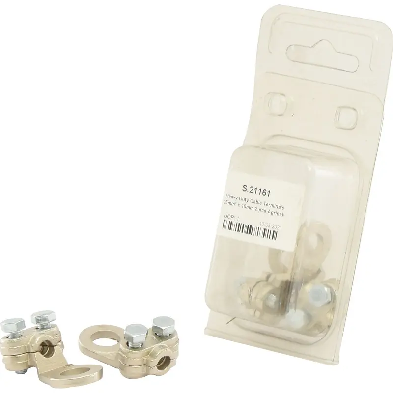 Heavy Duty Cable Terminal 25mm x 13mm (Agripak 2 pcs.) | Sparex Part No.S.21161