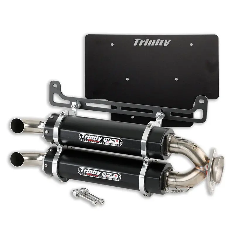 POLARIS XPEDITION STAGE 5 DUAL EXHAUST - SLIP ON TR-4193S-BK
