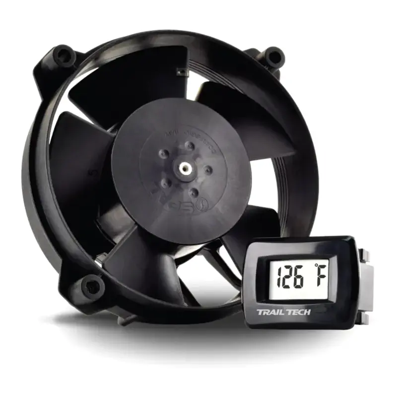 TRAIL TECH FAN KIT UNIVERSAL w/ PANEL MOUNT TTO