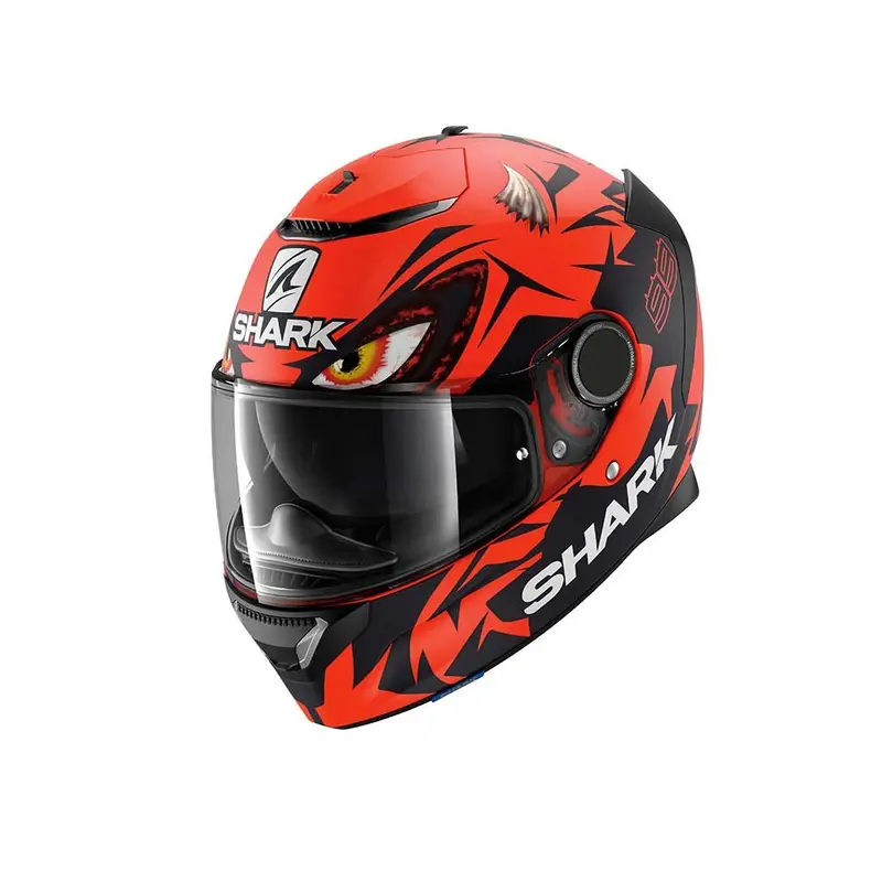 SHARK SPARTAN LORENZO MAT GP RD/BK/RD LG