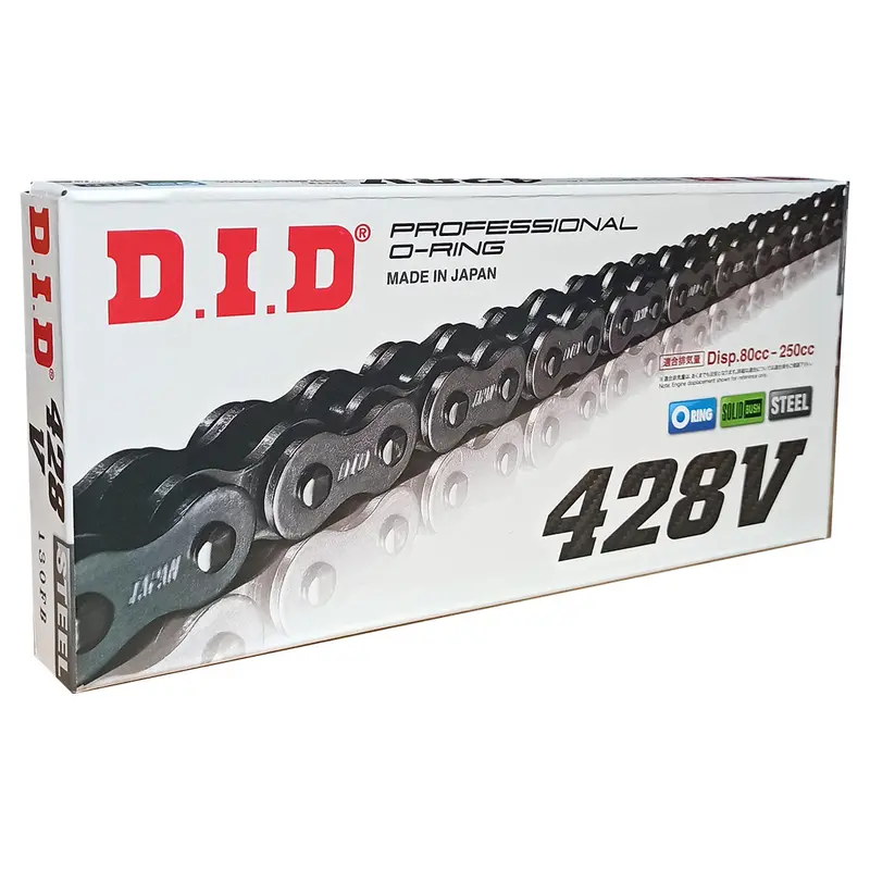 428V x 118FB O'Ring chain w/ FJ clip link DID (428V118)