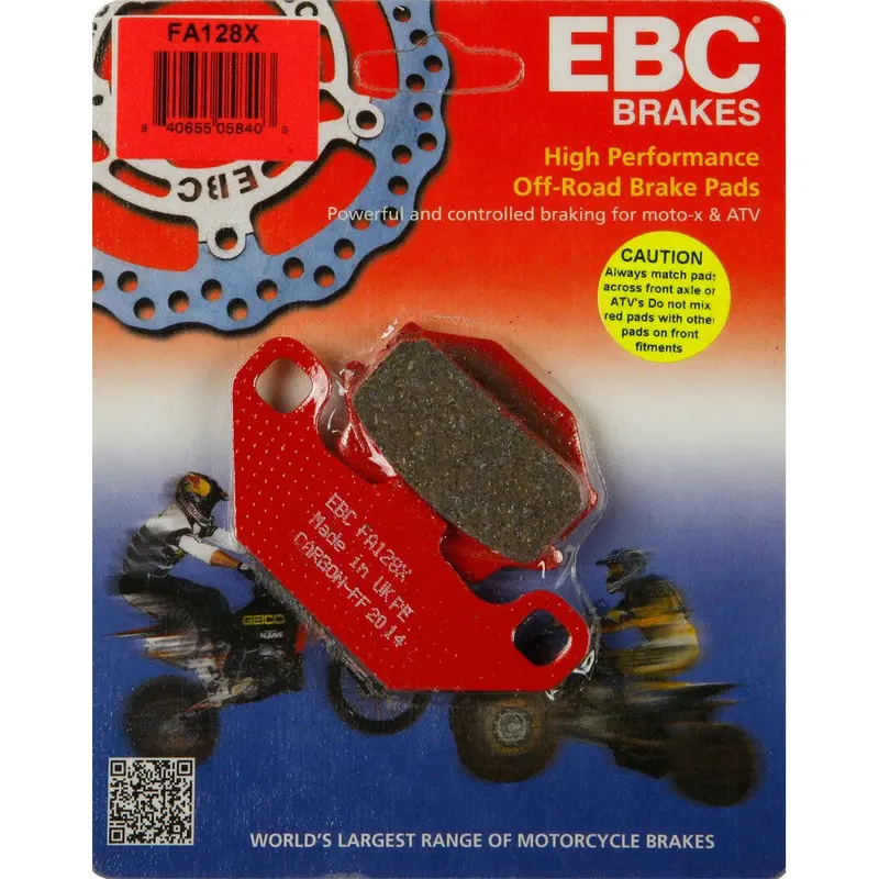 EBC 1 Pair Performance X-Series Carbon Brake Pads MPN FA128X