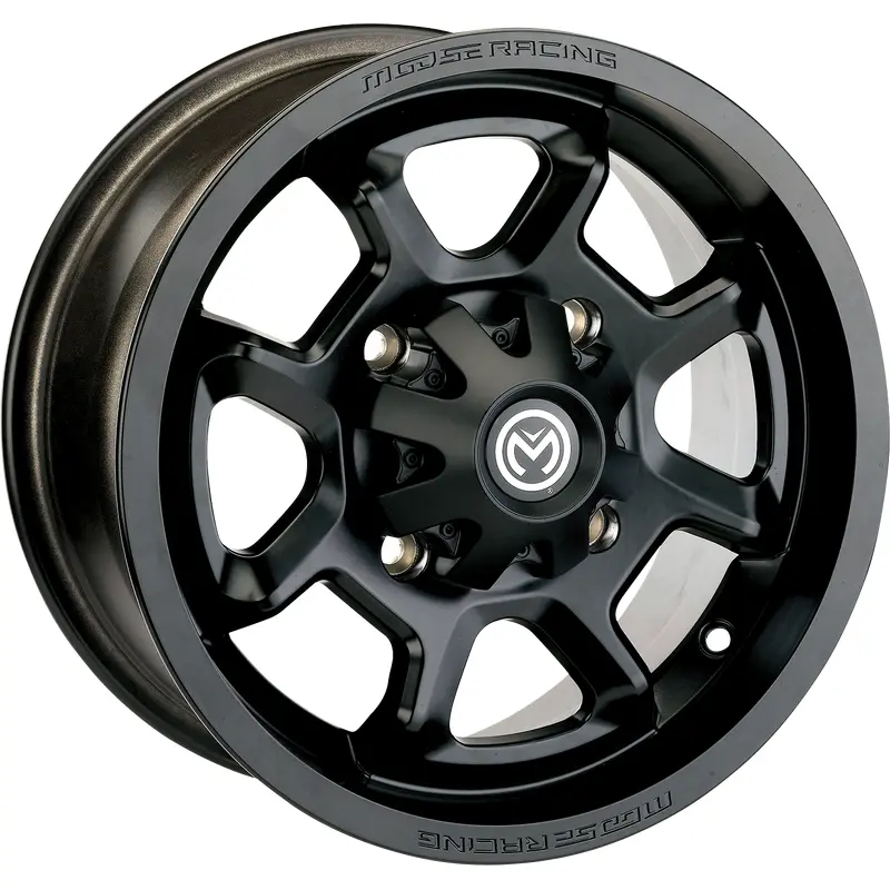 MOOSE UTILITY Wheel - 415X - Front/Rear - Black - 14x7 - 4/156 - 4+3 415MO147156MB4