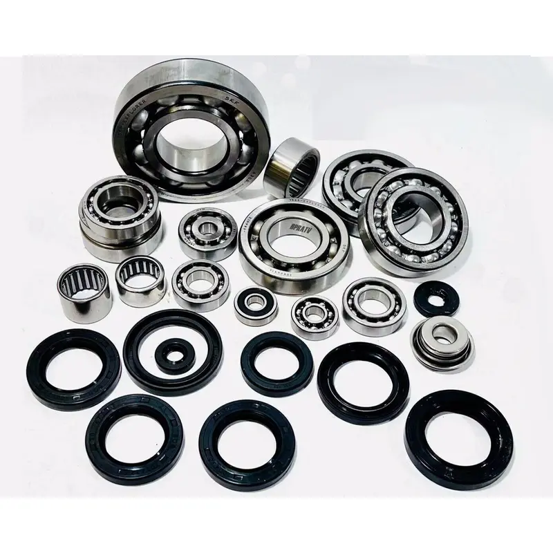 Rhino Grizzly 660 Complete Crank Bottom End Transmission Rebuild Bearings Clutch