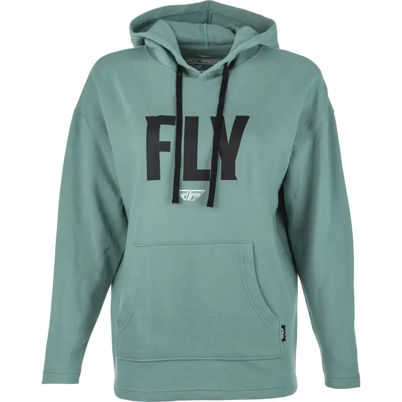 Women's Fly Weekender Hoodie Sage/Black 2x