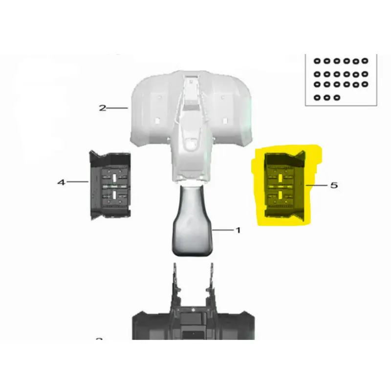 AU110 Plastffotsteg Hger