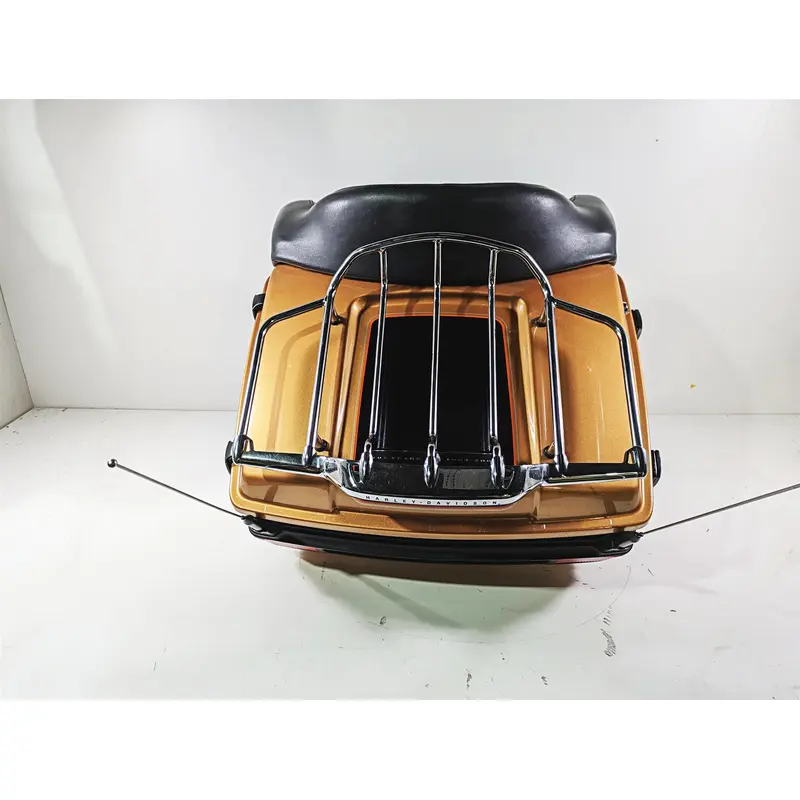 2008 Harley Touring FLHTCU E-Glide 105TH Gold Trunk Tour Pack & Mount 53217-08