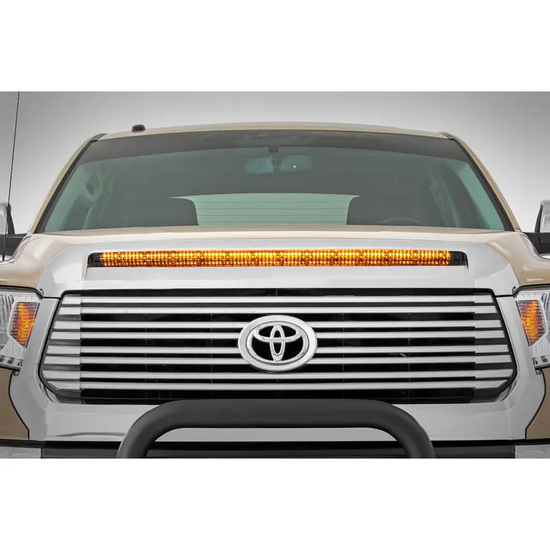 LED Light Kit | Hood Bulge | 40" White/Amber Strip | Toyota Tundra (14-21) | 70847